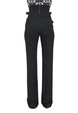 Pinko pantaloni vita alta bustier Piadina nero 105654-A2QV Z99 PINKO 