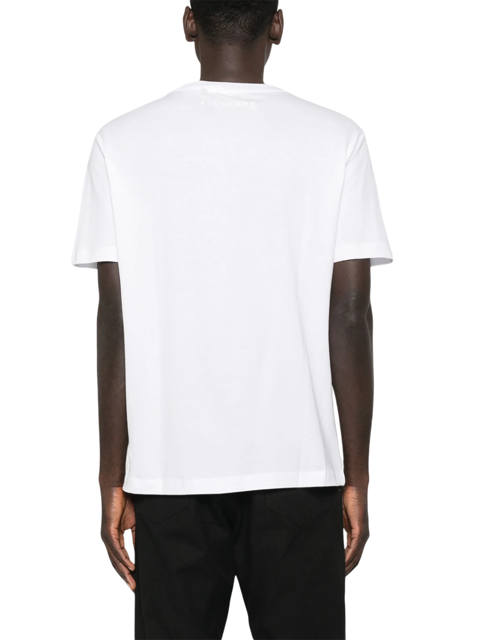 John Richmond T-shirt in cotone Pima bianco