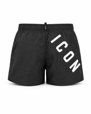 Icon boxer mare bambino con patch logo nero IBCS001178 9000 ICON