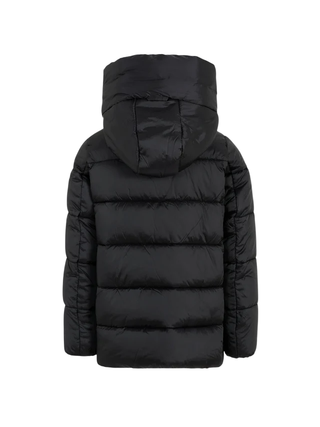 Save the Duck piumino bambina Gracie con cappuccio nero J45650G-IRIS21 10000 SAVE THE DUCK