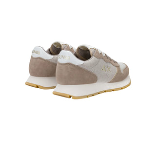 Sun68 sneakers donna Ally Glitter Textile tortora