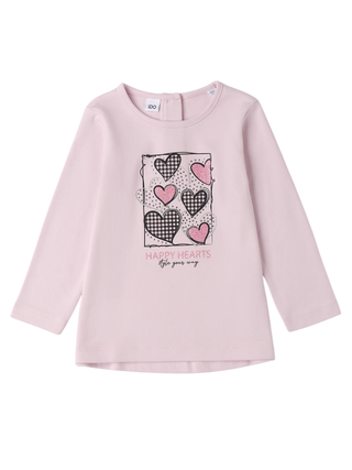 iDo T-shirt bambina manica lunga rosa 4F299 2716 iDO 