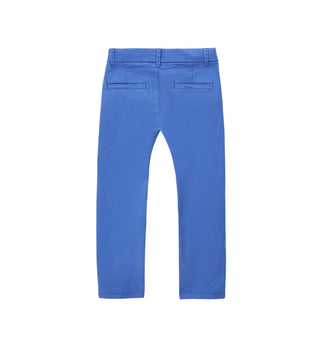 iDo pantaloni chino bambino slim blu avio
