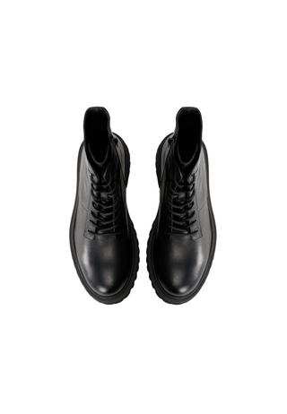 Blauer stivali anfibi uomo Buxton in pellle nero F5BUXTON04-LEA BLK BLAUER 