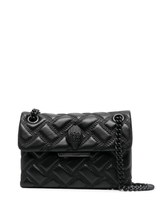 Kurt Geiger borsa a spalla Kensington in pelle trapuntata nero 7376600109 BLACK KURT GEIGER 