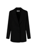 Lola by Sandro Ferrone giacca blazer monopetto nero