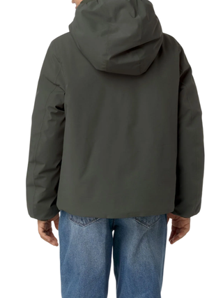 K-Way piumino reversibile p.jack verde nero K71337W AGQ K-WAY