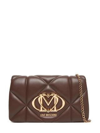 Love Moschino borsa a tracolla in ecopelle trapuntata marrone JC4043PP0N-LC0 313 MOSCHINO LOVE 