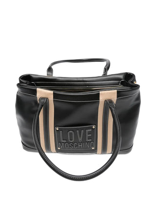 Love Moschino borsa a spalla in ecopelle nero