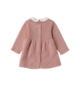 iDo abito neonata in maglia rosa 4F199 2921 iDO