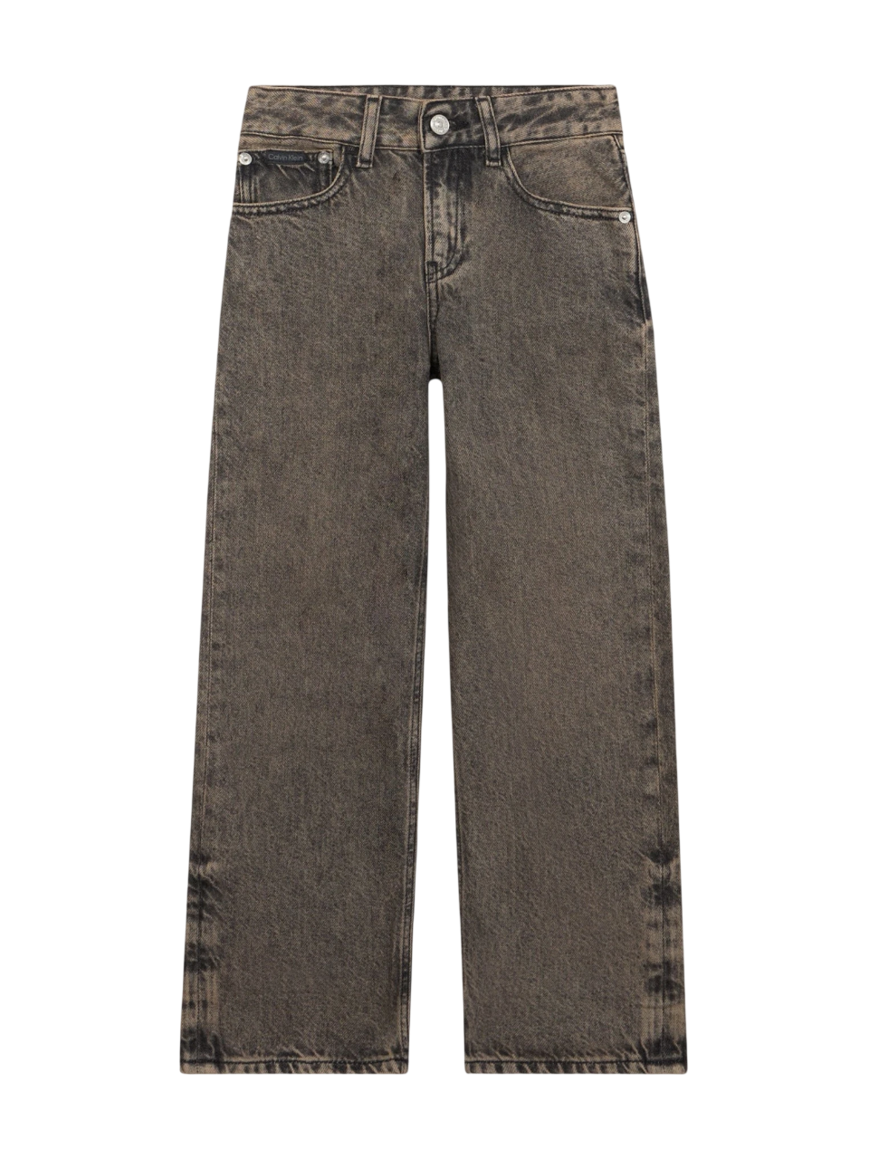 Calvin Klein Jeans jeans bambino Skater fit lavaggio grigio