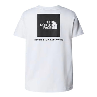 The North Face T-shirt manica corta bambino bianco