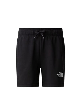 The North Face shorts bambino con logo nero