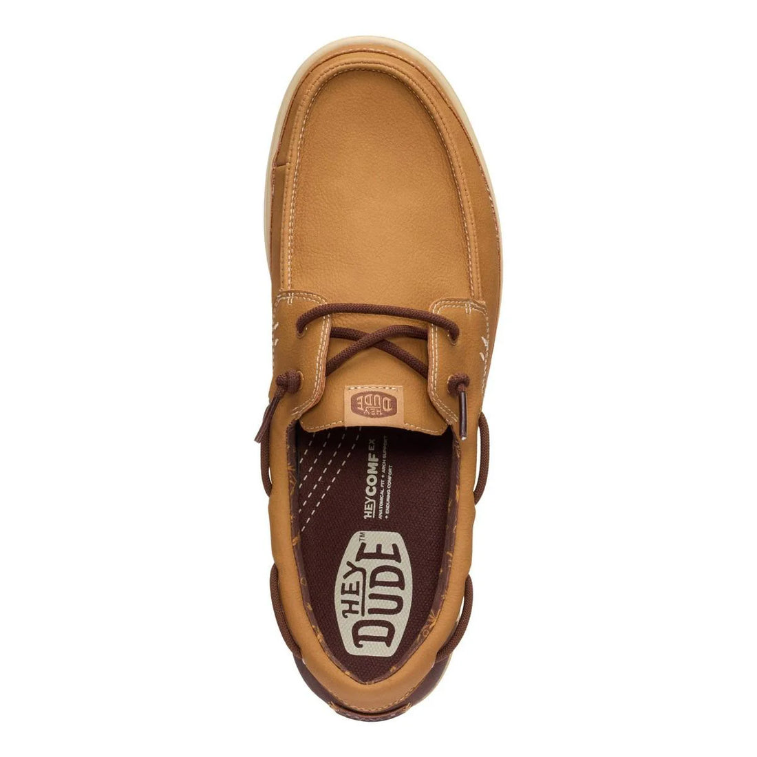 Hey Dude mocassini Harbor Lo Classic in ecopelle cuoio