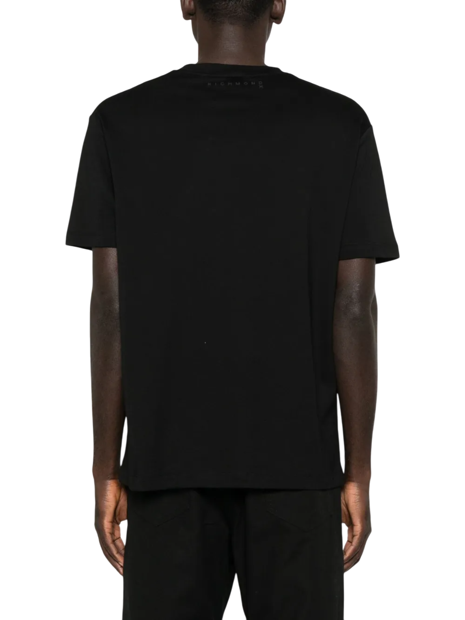 John Richmond T-shirt in cotone Pima nero