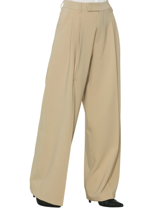 Relish pantaloni palazzo Arabia con pinces beige ARABIA 1992 RELISH 