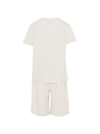 John Richmond completo bambino T-shirt e bermuda grigio chiaro