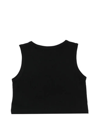 John Richmond canotta bambina Rotterdam con logo nero