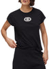 Liu Jo T-shirt manica corta con logo gioiello nero
