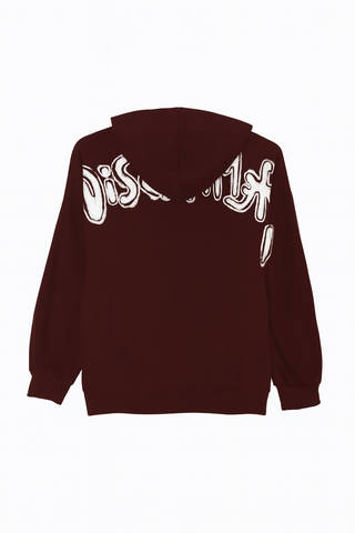 Disclaimer felpa con cappuccio uomo bordeaux 55100 BORDEAUX-ST.BIANCA DISCLAIMER