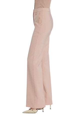 Relish pantaloni flare vita alta Indianapolis rosa