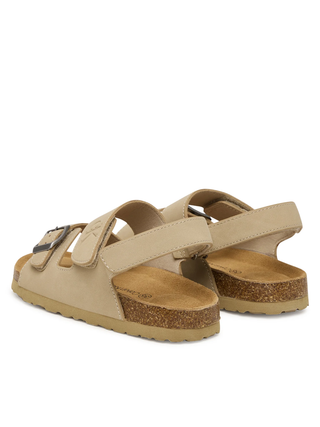 Calvin Klein Jeans sandali bambino con velcro beige