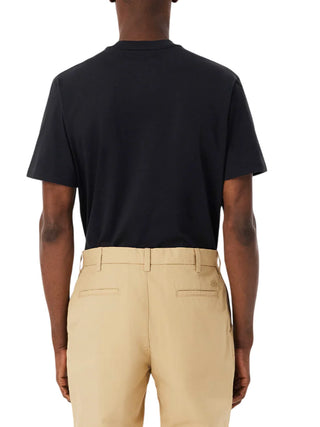 Lacoste T-shirt manica corta con cotone nero