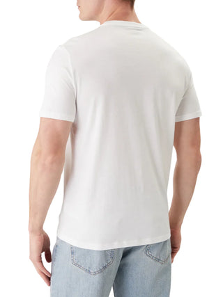 Calvin Klein T-shirt uomo manica corta con logo bianco