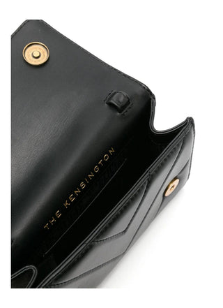 Kurt Geiger borsa a tracolla in pelle trapuntata Kensington nero 0648300109 BLACK KURT GEIGER 