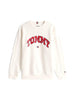 Tommy Hilfiger felpa bambino Varsity con logo panna
