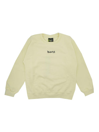 Disclaimer felpa bambino con logo color latte 58602 LATTE-ST.NERA DISCLAIMER 