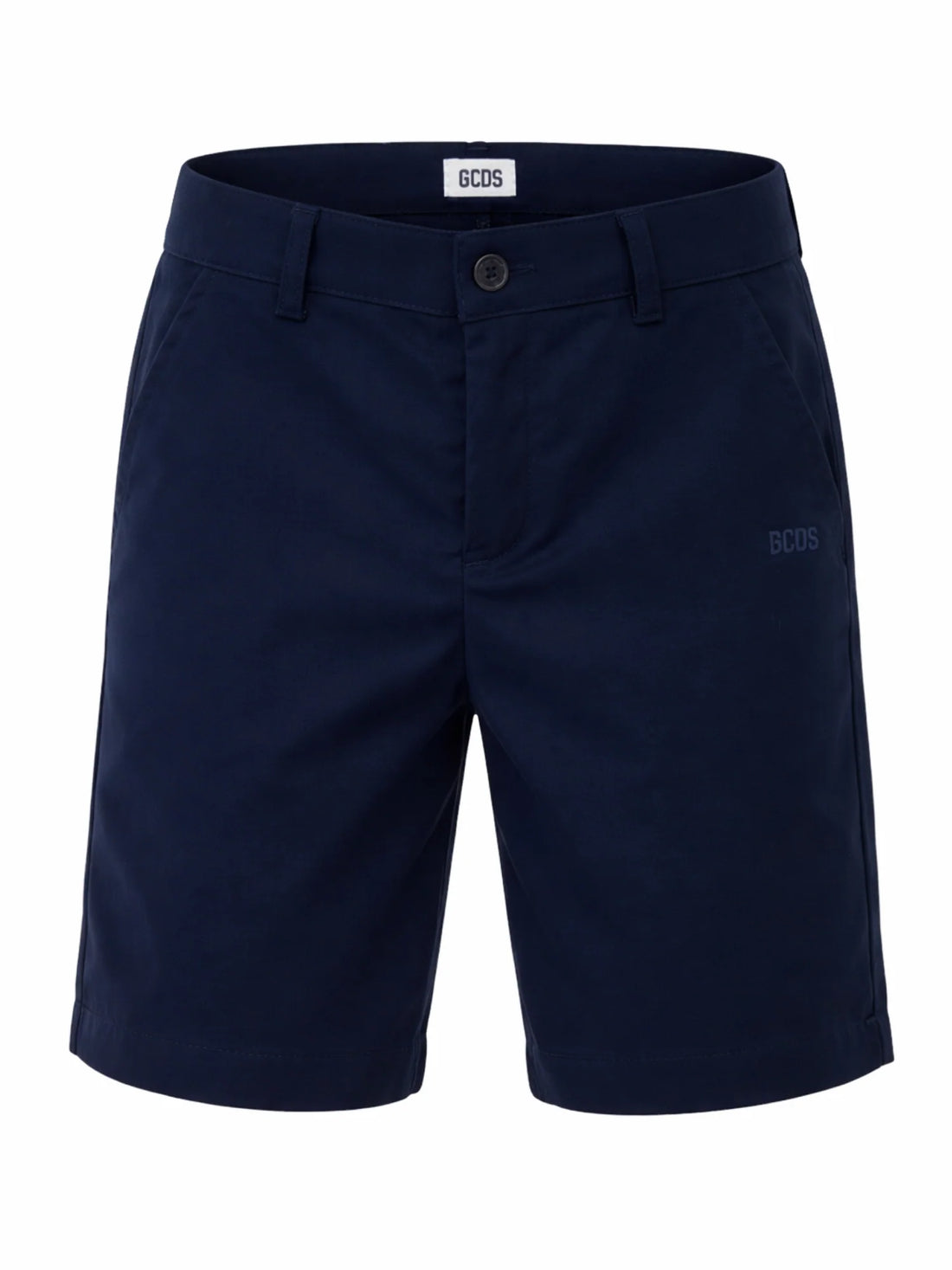 GCDS bermuda bambino Formal con logo blu