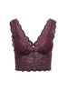 Only bralette in pizzo Chloe borgogna
