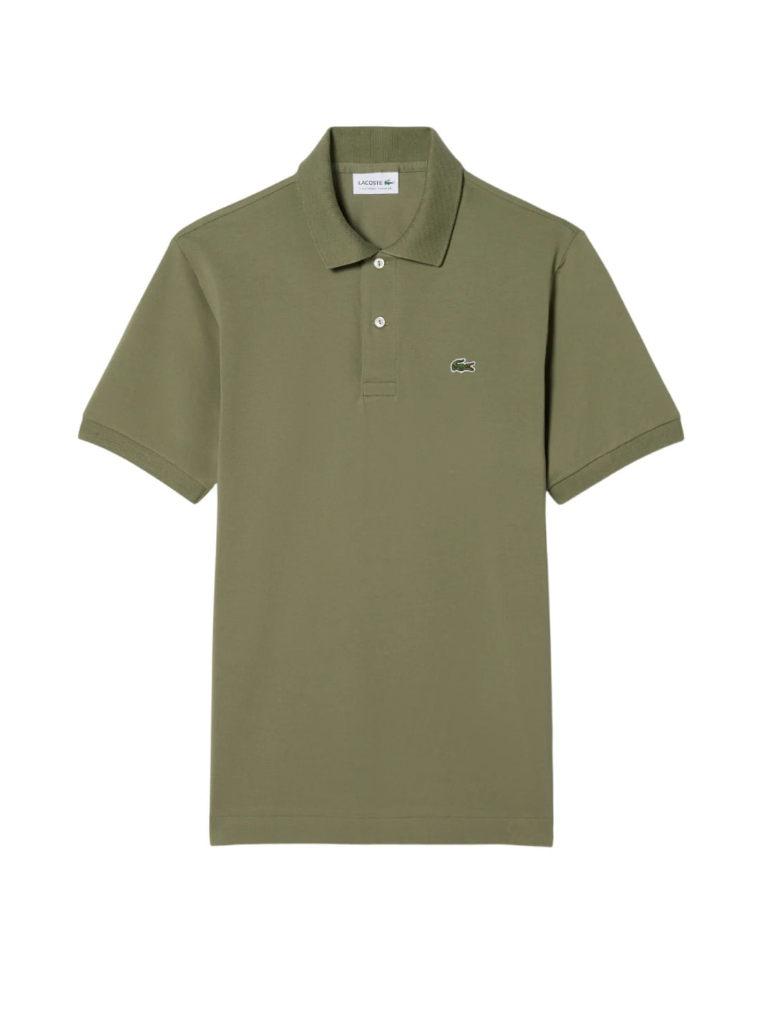 Lacoste polo manica corta 12.12 light in piquè verde salvia