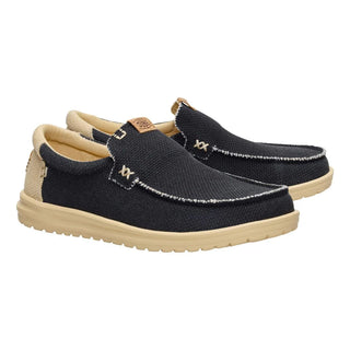 Hey Dude mocassino uomo Mikka Braided nero beige