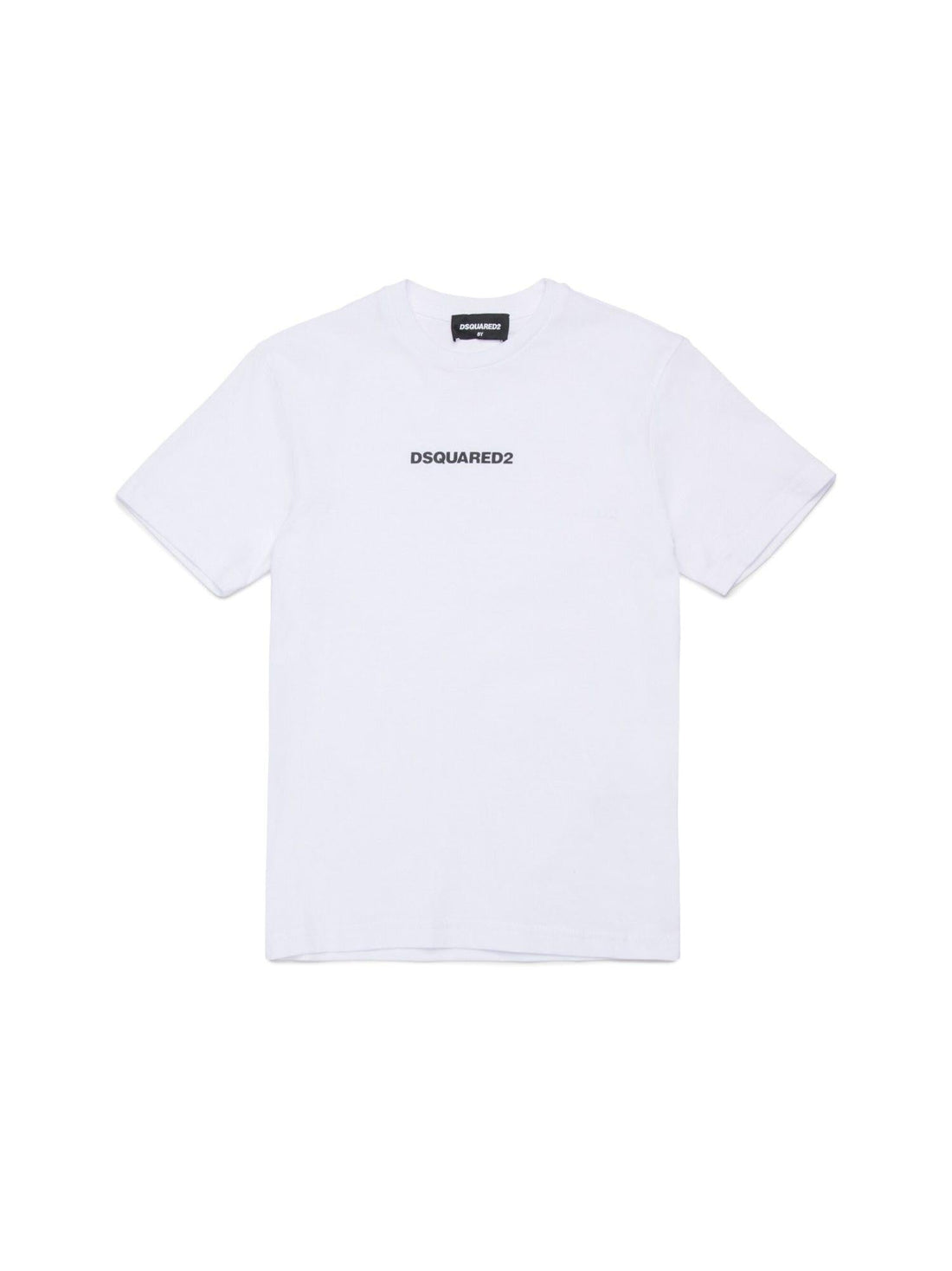 Dsquared2 T-shirt manica corta con logo bianco