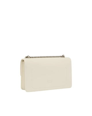 Pinko borsa Love Bag Classic One Simply in pelle bianco latte oro 100941-A0F1 Z14O PINKO 