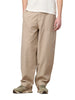 Blauer pantaloni uomo wide leg Hanover Dyed beige