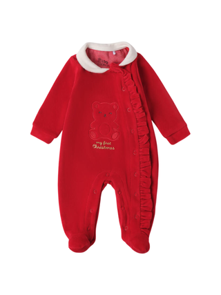 iDo tutina natalizia neonato rosso 4F180 2253 iDO 