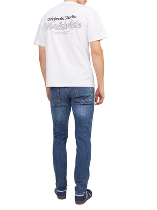 Jack&Jones jeans Glenn skinny lavaggio blu
