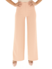 Vicolo pantaloni palazzo in crepe rosa