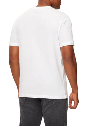 Tommy Hilfiger T-shirt uomo in jersey manica corta bianco UM0UM03362 YBR Tommy Hilfiger beachwear