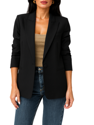 Vicolo giacca blazer monopetto nero TF0369 NERO VICOLO 