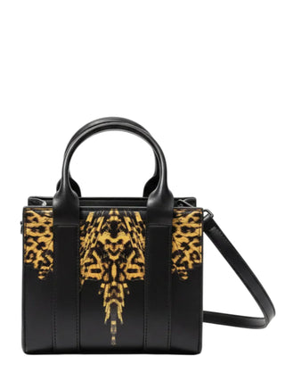 County of Milan borsa donna in ecopelle stampa iconica nero