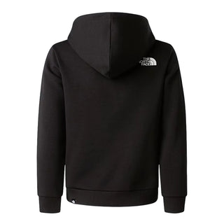 The North Face felpa con cappuccio unisex bambino nero