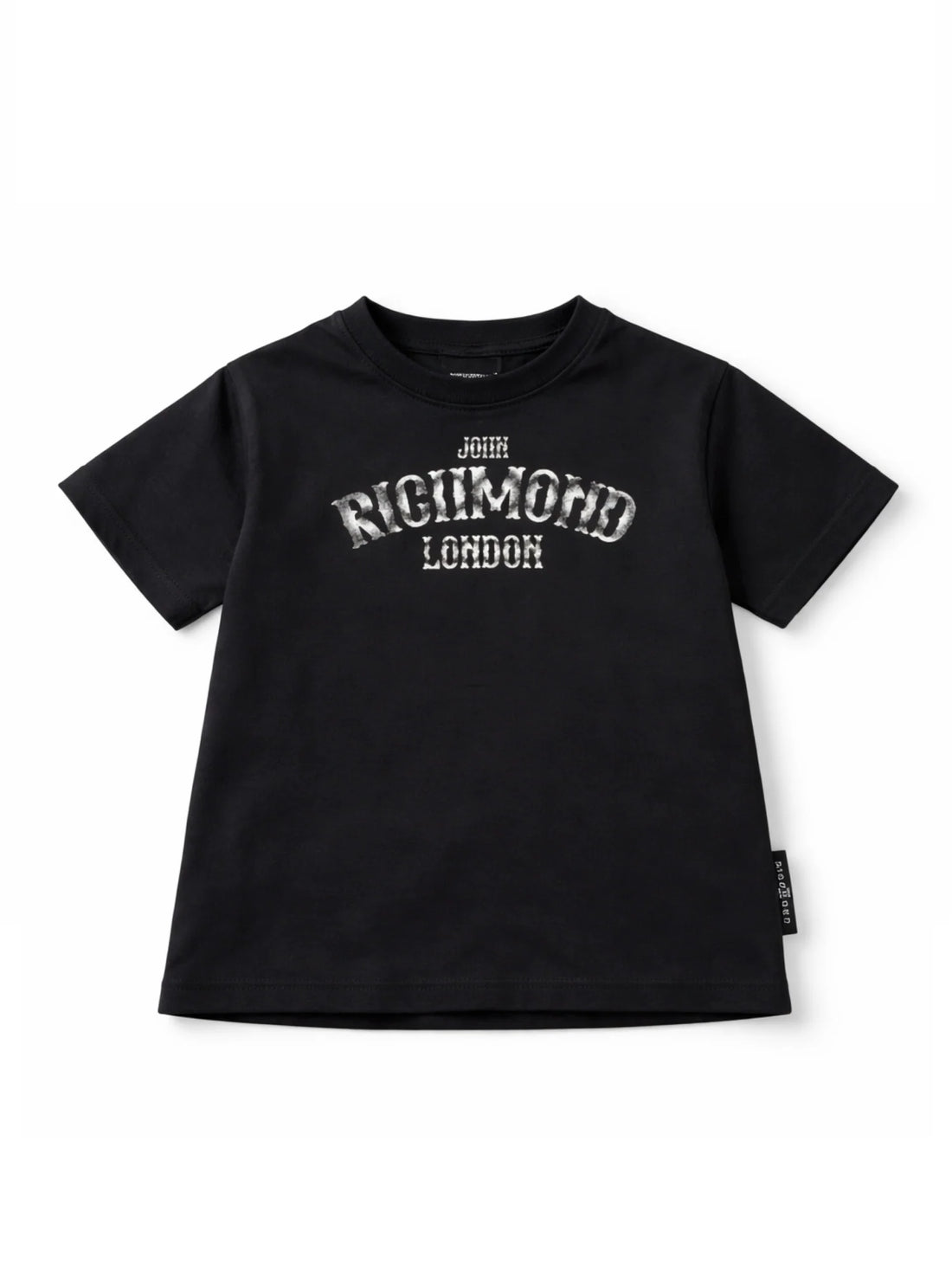 John Richmond T-shirt bambino manica corta Nimega nero