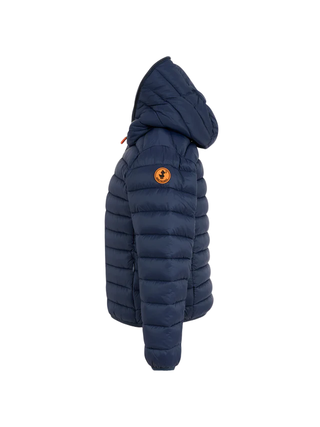 Save the Duck piumino bambino Dony con cappuccio blu J30650B-GIGA21 90000 SAVE THE DUCK 