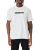 Calvin Klein T-shirt uomo manica corta con logo bianco