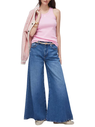 Liu Jo jeans super flare vita alta lavaggio blu