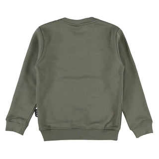 Icon felpa bambino con logo verde IBSW00842 4012 ICON